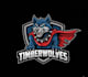 do a unique wolf mascot logo with t shirt design
