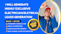 generate electrician leads using google ads and high converting funnels