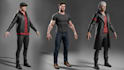 create aaa game ready characters, photorealistic 3d models