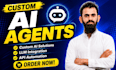 develop ai agents for customer support sales and business automation