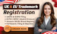 provide trademark registration UK and ukipo euipo eutm filing services