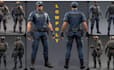 create stylized lowpoly 3d game characters and optimized cartoon models for game