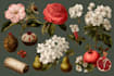 make a fabulous botanical fruit plants illustration
