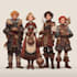 create unique and high quality gaming characters for game