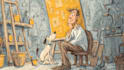 draw cartoon illustration art