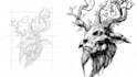 high end linework tattoo design for you