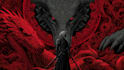 draw dark art illustration with engraving style