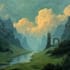 design a conceptual fantasy landscape