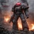 make a warhammer 40k illustration