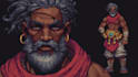 draw detailed pixel art character