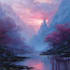 digitally paint fantasy landscape
