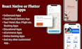 develop mobile apps using native or flutter technologies