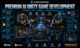 develop a modern unity puzzle or escape room game with ai and multiplayer