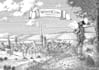 create ink draw environment and landscape sketches