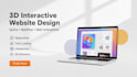 build interactive 3d animated website 3d webflow website 3d interactive website