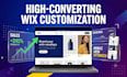 redesign, customize, or update your wix website professionally