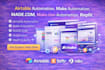 airtable automation, make automation made com make com automation  replit apify