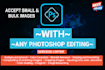 do photoshop image editing and photo retouching