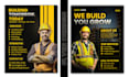design brochure design, poster, event party and real estate flyer
