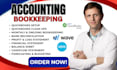 do accounting bookkeeping, quickbooks clean up profit and loss, wave xero