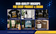 create professional product mockups for your brand and ecommerce store