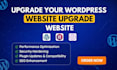 edit wordpress website customized  update wordpress website upgrade wordpress
