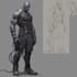 make a science fiction superhero character