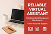 be your reliable virtual assistant for admin, data entry and customer support