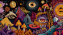 make amazing dark art, psychedelic stoner illustration