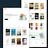 design author website, book author website, ebook website, author landing page