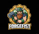 do a dwarf mascot logo with t shirt design