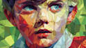 draw low poly or pop art illustration