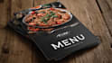 design menu with my special drawings
