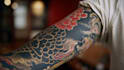 make a traditional japanese irezumi tattoo