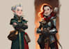 illustrate custom dungeons dragons character art