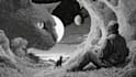 draw black and white illustrations