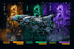 create retro mecha or scifi gundam art