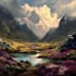 digitally paint fantasy landscape