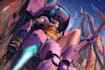 draw a gundam and mecha robot concept art