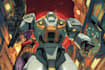 create retro mecha or scifi gundam art