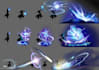 create 2d 3d unity realtime vfx, shader graph, particle system in unity game