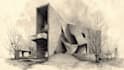 drawn architecture drawing sketch concept illustrations