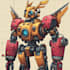 do cyberpunk, sci fi, robot, mecha character concept art
