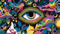 draw trippy psychedelic lowbrow design