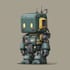 create stunning sci fi robot character art
