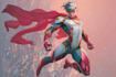 draw you as an amazing superhero