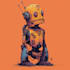 create stunning sci fi robot character art and futuristic