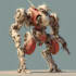 draw mecha, robot, sci fi concept art