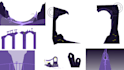 make a 2d background and animate it