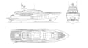 3d boat model, 3d yacht model, warship cad model, catamaran boat, tugboat